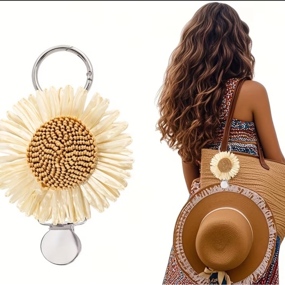 Accessories - Sunflower hat clip
